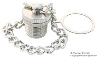 PXMBNI12CAM - Buccaneer Nickel Plating M12 Sealing Plug Cap