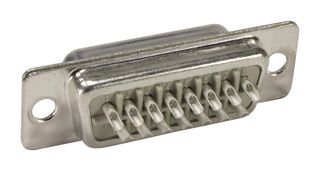 09672155615 - D Sub Connector, Standard, Plug, 15 Contacts, DA, Solder Cup