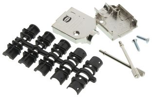 09670500343 - D Sub Backshell, DD, 180 Degree, Metal Body