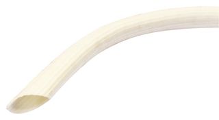 PP001456 - Fireproof Sleeving, Fibreglass / Silicone, White, 5mm, 100m