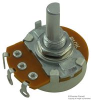 P231-FC20BR10K - Rotary Potentiometer, 10K, 1 Turns, Linear, 500 mW, ± 20%, P231 Series