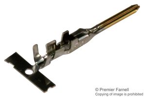 175286-2 - Crimp Tab Contact, Strip Form, 20AWG to 16AWG, Gold Plated, 0.38um
