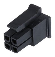 43025-0408 - Connector Housing, Micro-Fit 3.0 43025, Socket, 4 Ways, 3 mm