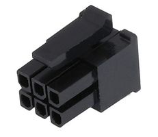 43025-0608 - Connector Housing, Micro-Fit 3.0 43025, Socket, 6 Ways, 3mm