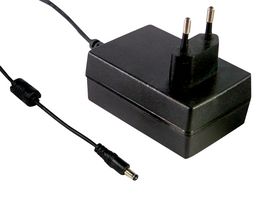 GSM36E12-P1J - AC/DC Power Supply, Medical Approved, 12V, 3A, 36W