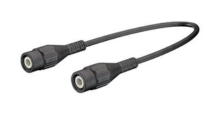 67.9770-100-21 - BNC Plug to Plug Test Lead, 1kV, 1m, Black