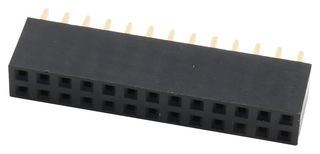 2214S-26SG-85 - 26-Pin, 2.54mm Pitch, PCB Socket
