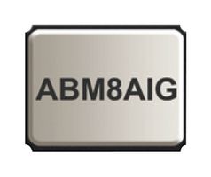 ABM8AIG-8.000MHZ-1Z-T - SMD Crystal, 8MHz, 3.2mm x 2.5mm, 50ppm, 18pF, 10ppm