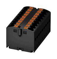 3273300 - Panel Mount Barrier Terminal Block, 24 A, 500 V, 12 Pole, 6, Push In, 12 AWG