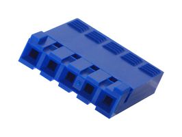 65240-005LF - 5 Way Dubox Crimp to Wire Receptacle Housing, 2.54mm Pitch