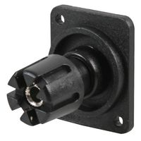 CP303010X - Panel Mount Binding Post, Black, 30A, Plain Holes