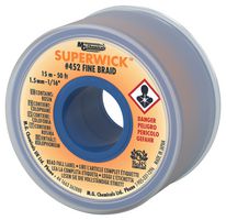 452 - Super Wick Fine Desoldering Braid, 1.5mm x 15m