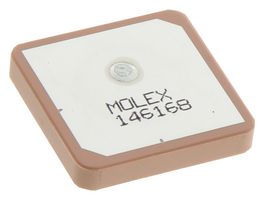 146168-0001 - RHCP Ceramic GPS Antenna, SMD, 1.572GHz to 1.578GHz, 5.5dBi