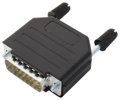 MC-DPPK25-P-SDR-K - 25 Pin D-Sub DE Plug, Solder Kit