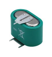 55615602059 - 2.4V 150mAh Rechargeable NiMH Button Cell Battery, PCB Mount