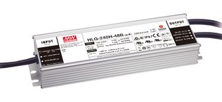 HLG-240H-24B - LED Driver, 24V, 10A, 240W, IP67