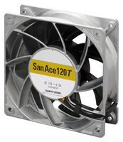 9GT1212P1S001 - EV DC Axial Fan, High Temperature Range, Ball Bearing, 12V, 120x120x38mm