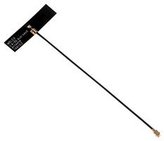 146153-0100 - 2.4GHz / 5GHz WiFi Stand Alone Balance Antenna with MHF Connector, 50 Ohm, 4dBi