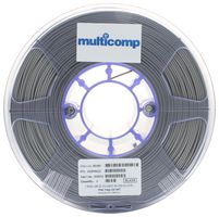 MC011442 - 1.75mm Silver ABS Filament for 3D Printer, 1kg