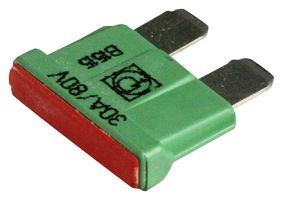 166.7000.5302 - ATO Blade Fuse, Time Delay, 19mm x 5mm x 13.2mm, 80V, 30A