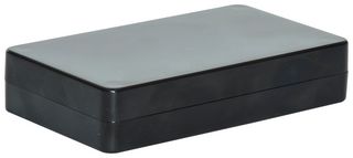 BM11B - Black ABS Box with Lid - 143x82x30mm