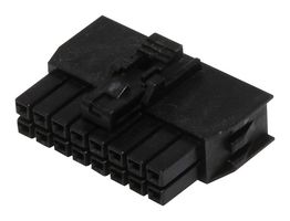 105308-1216 - 16 Way Connector Housing Socket , Nano-Fit 105308, 2.5mm Pitch