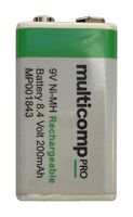 MP001843 - 8.4V PP3 NiMH Rechargeable Battery
