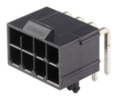 45586-0005 - Pin Header, R/A, Wire-to-Board, 4.2 mm, 2 Rows, 8 Contacts, Through Hole Right Angle