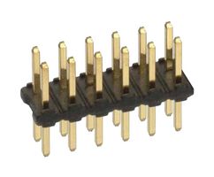 M22-2020505 - Header, Vertical, 2 Row, 5 Way