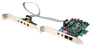 PEXSOUND7CH - 7.1 Channel Sound Card - PCI-Ex, 24-bit, 192KHz