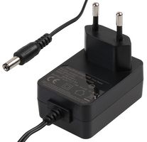 MP004764 - Euro Plug AC/DC Power Supply, 9V DC, 1.6A, 15W, 2.1mm DC Plug