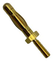 MP770527 - 4mm Banana Test Connector, 30.5mm, Gold Plated, 50A