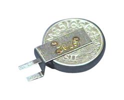 MS518SE-FL35E - MS518SE 3V Lithium Button Cell Battery, 2-Pin Vertical PCB Mount