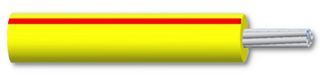 MP005345 - Equipment Wire,  7/0.2mm, Red/Yellow, 100m
