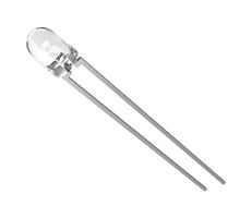 521-9901-802F - T1 3mm White LED, Clear, 3.5V, 20mA