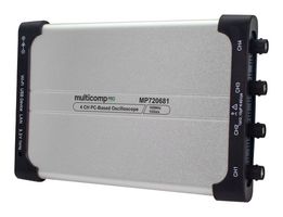 MP720681 EU-UK - USB PC Oscilloscope, 4-Channel, 100MHz