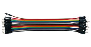 MP006288 - Male to Male Jumper Wire Kit, 200mm Multicoloured
