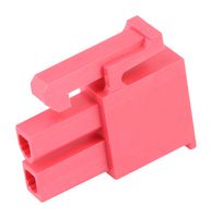 46992-0220 - Connector Housing, Red, Mini-Fit Versa Color 46992, Receptacle, 2 Ways