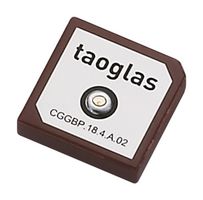CGGBP.18.4.A.02 - Patch RF Antenna, 1.561GHz to 1.602GHz, Adhesive / Pin, 5.4dBi, 2.42VSWR