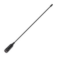FW.24.SMA.M - Linear RF Whip Antenna, 2.4 GHz to 2.5 GHz, Linear, SMA Connector, 4.26 dBi, 3.1 VSWR
