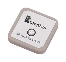 SP.1615.25.4.A.02 - Patch RF Antenna, 1.615GHz, Left Hand Circular, Adhesive / Pin, 5 dBi, 1.5 VSWR