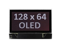 MDOG128064N4V-WM - Graphic OLED Display Module, 128x64, White on Black, 3V, I2C, Parallel, SPI