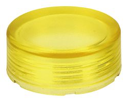 YW9Z-L12Y - Round Push Button Lens, Yellow