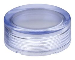 YW9Z-L12C - Round Push Button Lens, Clear