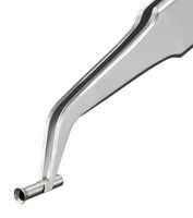 92 01 04 - 115mm SMD Anti-Magnetic Precision Tweezers, Bent Paddle Tips