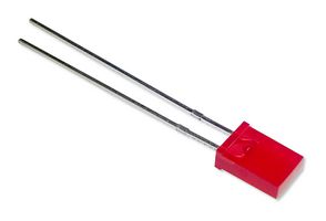 MP007951 - Rectangular LED, Super Orange Red, 2mm x 5mm, 20mA, 2V, 625nm