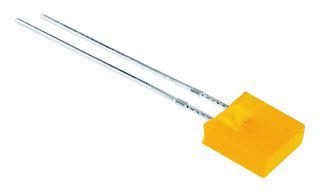 MP007966 - Rectangular LED, Super Amber, 2.6mm x 6.9mm, 20mA, 2V, 605nm
