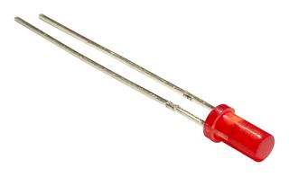 MP007983 - LED, Super Red, T-1, 3mm, 20mA, 1.9V, 637nm