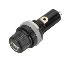 BK1-HTJ-602I - Fuseholder, 1/4" x 1 1/4", Solder, 250V, 10A