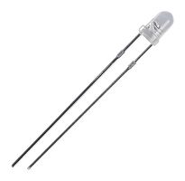 MP008528 - 3mm Red LED, Water Clear, 20mA, 2V